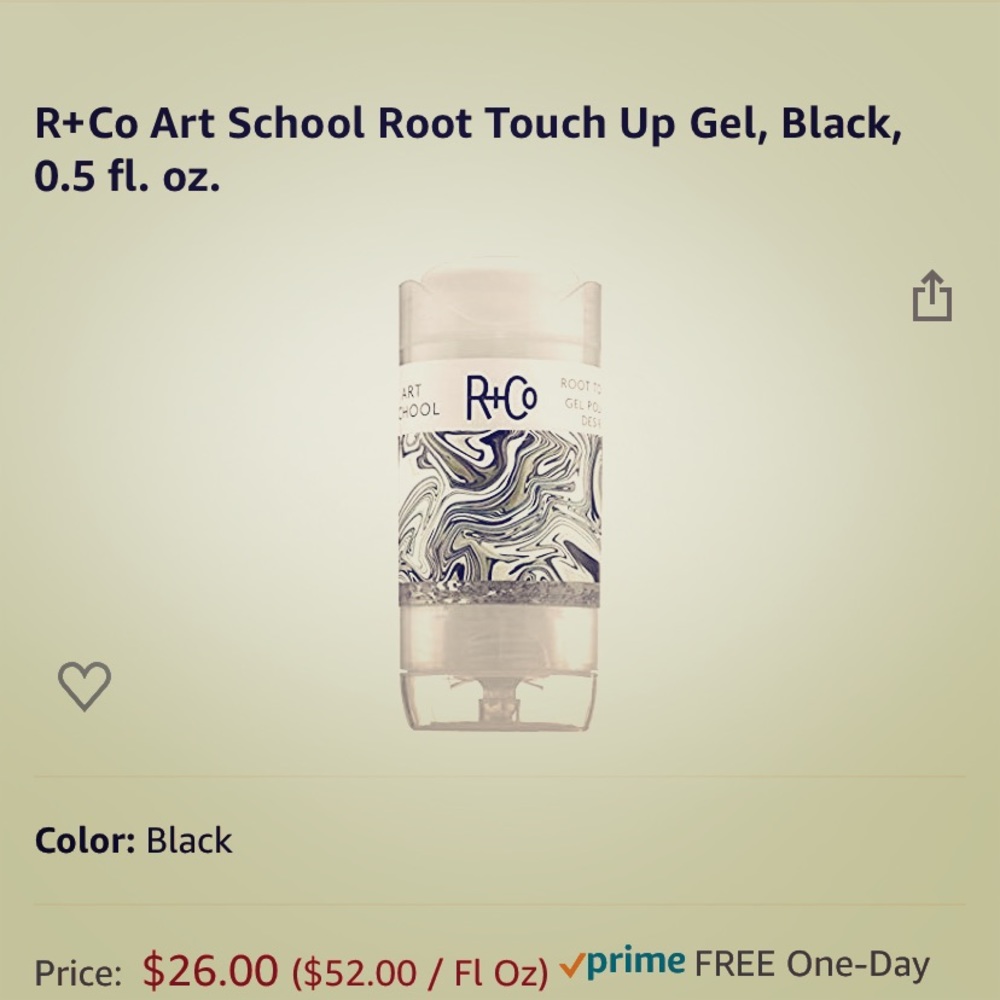 Black root touch up